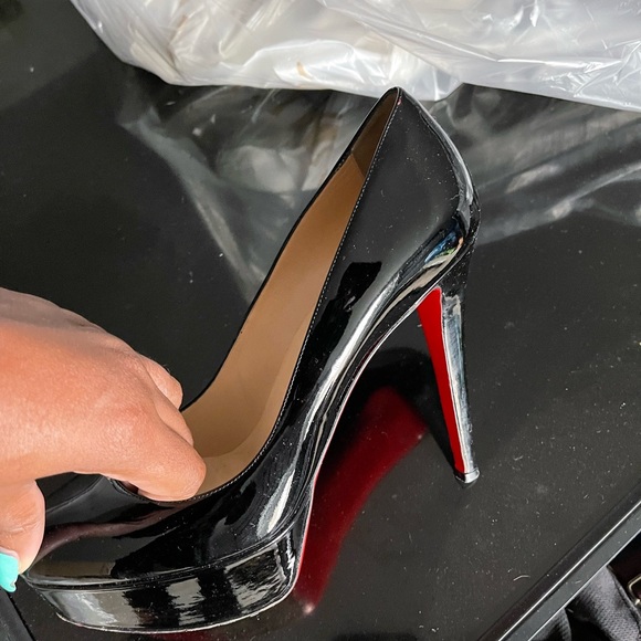 Patent Leather Red Bottoms - Picture 4 of 5